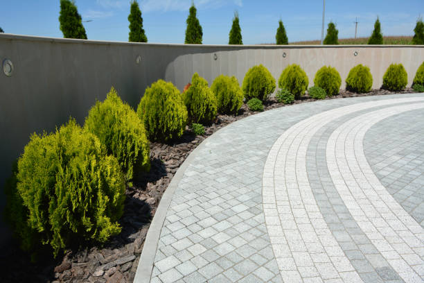 Residential Paver Driveway in Evart, MI